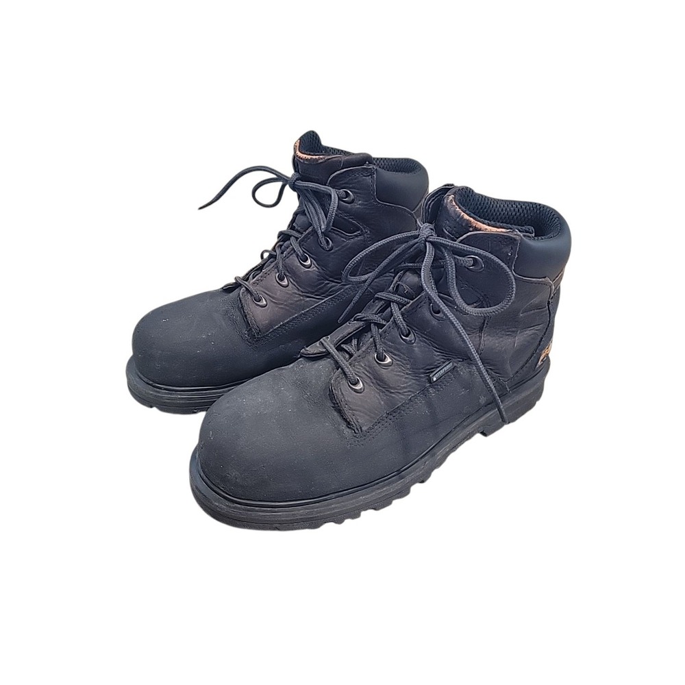 Timberland PRO Power Welt Steel Toe Waterproof Work Boot 47001 Brn Mens 9.5m EUC